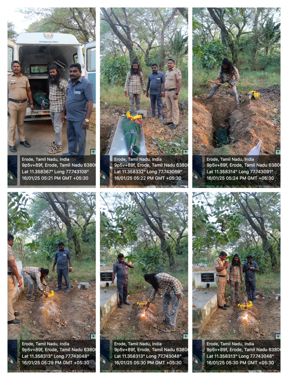 16.01.2025 உடல் அடக்கம்