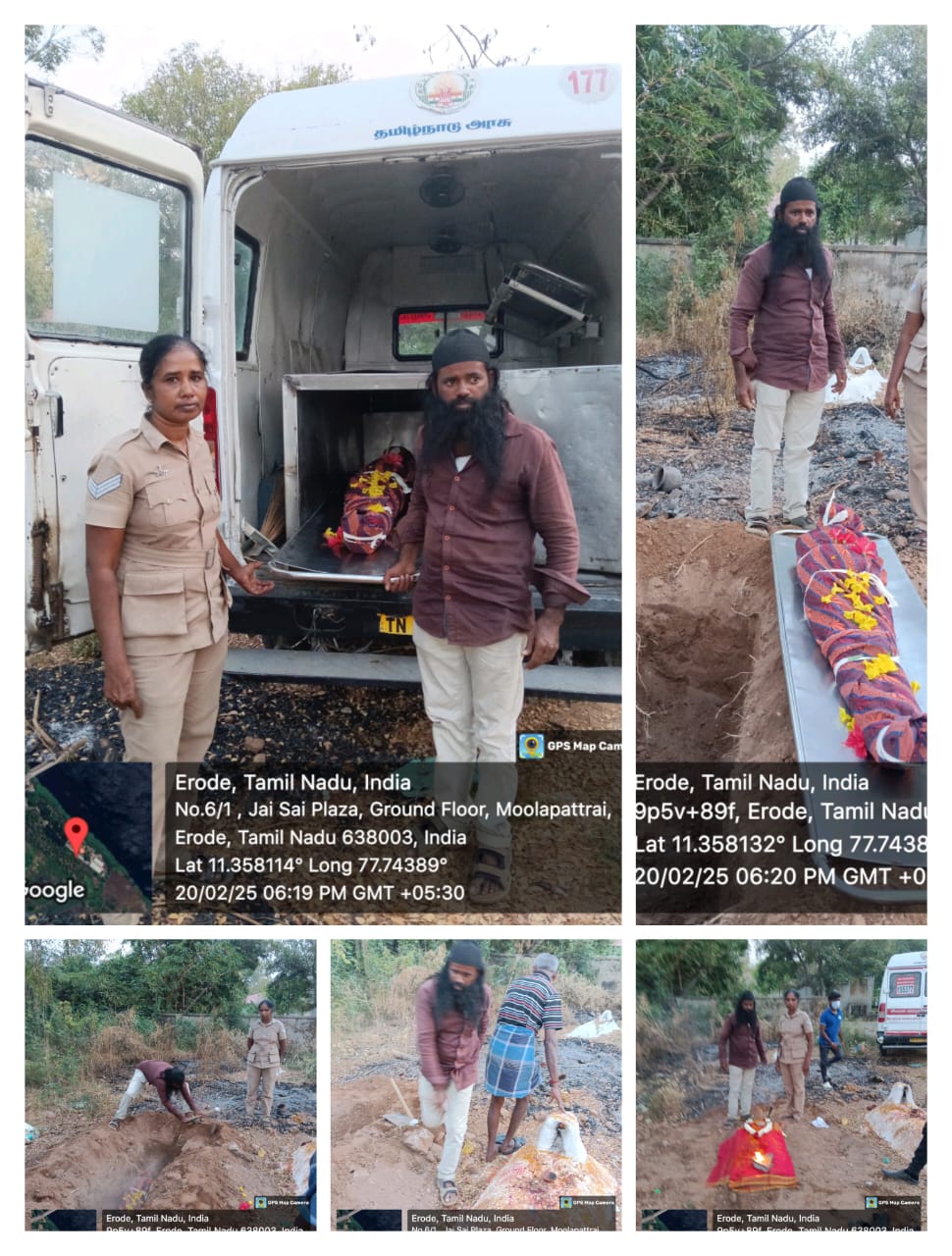 20.02.2025 உடல் அடக்கம்