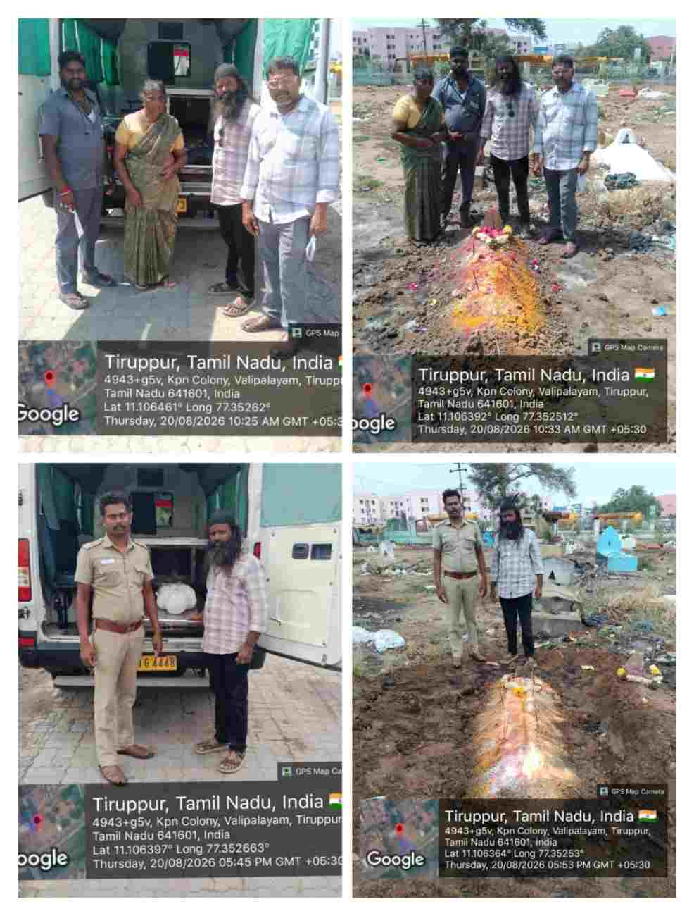 26:08:2026 மூன்று (3) உடல்கள் அடக்கம்