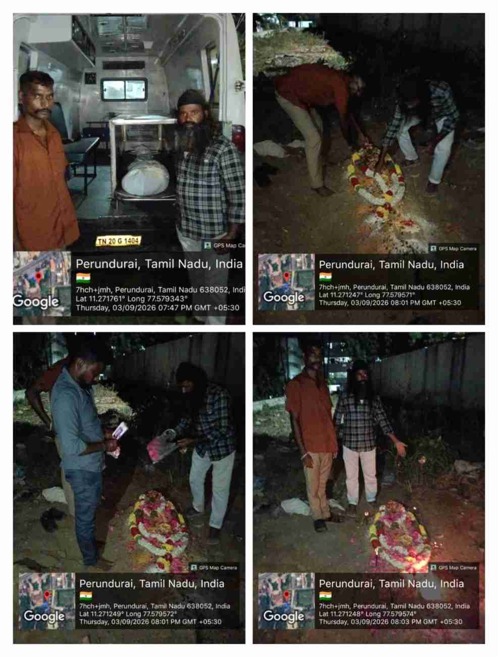 03:09:2026 மூன்று (3) உடல்கள் அடக்கம்